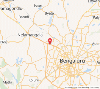 Map of Chikkabidarakallu, Karnataka