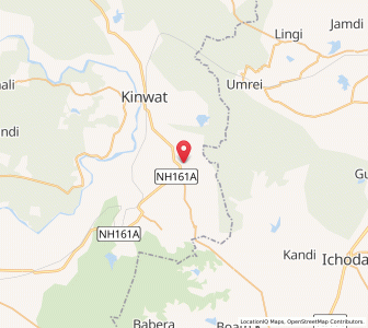 Map of Chikli, Maharashtra