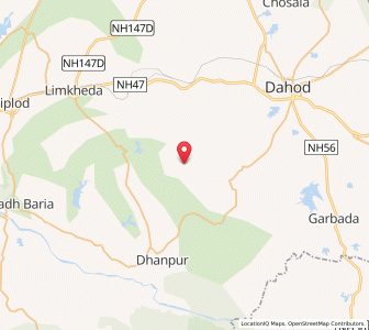 Map of Chilakota, Gujarat