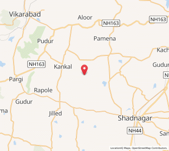 Map of Chilkamari, Andhra Pradesh