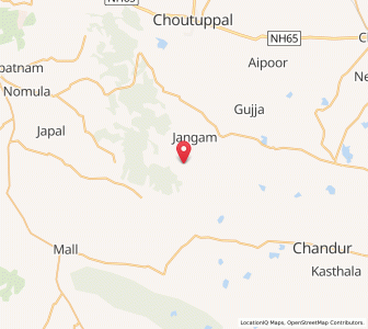 Map of Chillapur, Andhra Pradesh