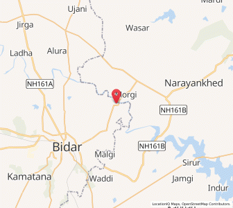 Map of Chillargi, Karnataka