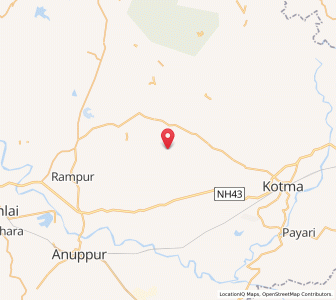 Map of Chilpa, Madhya Pradesh