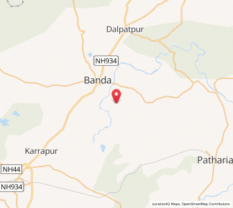 Map of Chilpahari, Madhya Pradesh