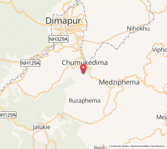 Map of Chimakudi, Nagaland