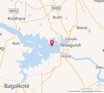 Map of Chimmalgi, Karnataka