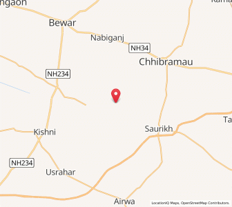 Map of Chinaiya, Uttar Pradesh
