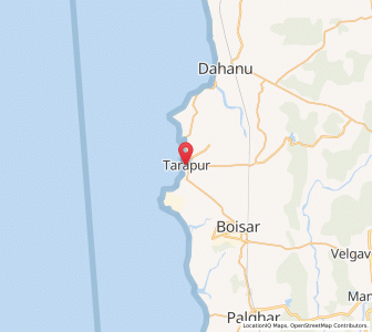 Map of Chinchani, Maharashtra