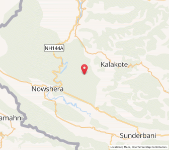 Map of Chingeri Gala, Kashmir