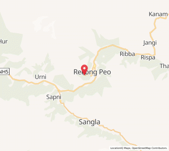 Map of Chini, Himachal Pradesh