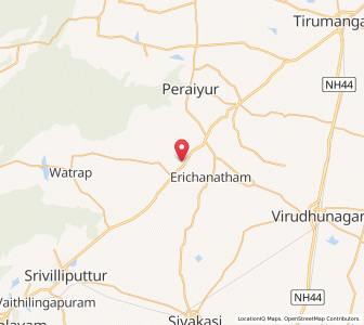 Map of Chinna-Sittulotti, Mizoram
