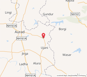 Map of Chinna Taki, Karnataka
