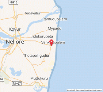 Map of Chinnapallepalem, Andhra Pradesh