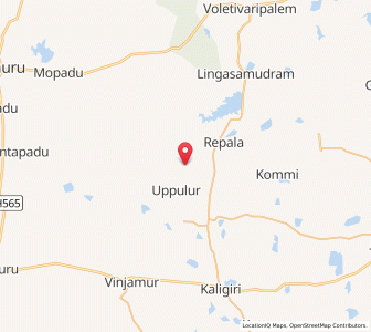 Map of Chintaladevi, Andhra Pradesh