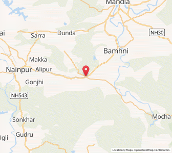 Map of Chiraidongri, Madhya Pradesh