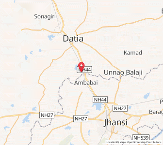 Map of Chirula, Madhya Pradesh