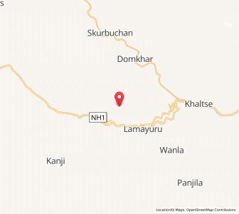Map of Chispiyanzan, Kashmir