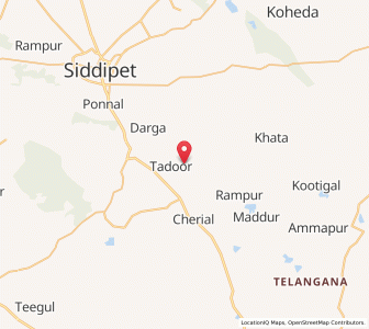 Map of Chitial, Andhra Pradesh