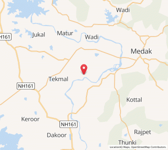 Map of Chitrial, Andhra Pradesh