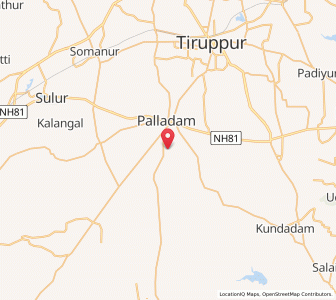 Map of Chittambalam, Tamil Nadu