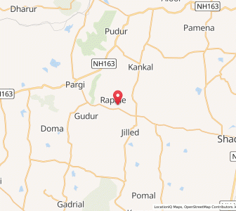 Map of Chittial, Maharashtra