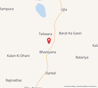 Map of Chodhari Ki Dhani, Rajasthan
