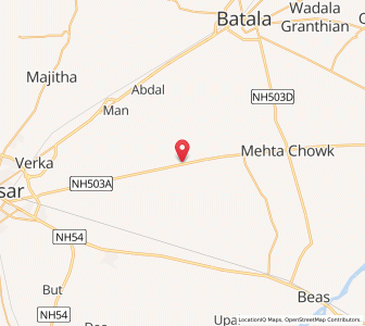 Map of Chogawan, Punjab