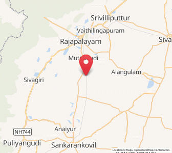 Map of Cholapuram, Tamil Nadu