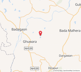Map of Chonaunkhera, Madhya Pradesh