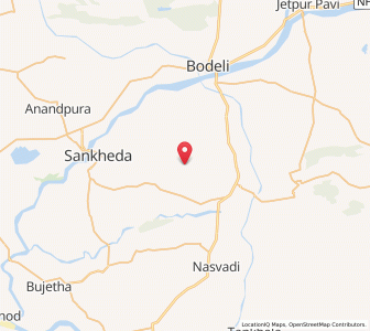Map of Chorangla, Gujarat
