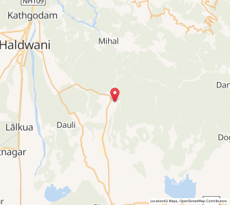 Map of Chorgallia, Uttarakhand