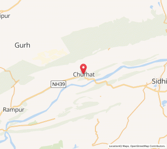 Map of Chorhat, Madhya Pradesh
