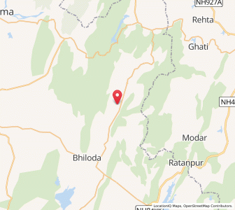 Map of Chorimal, Gujarat