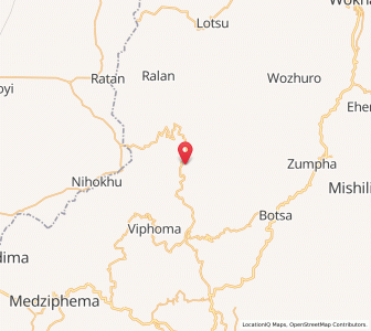 Map of Choshinyu, Assam