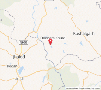 Map of Chota, Rajasthan