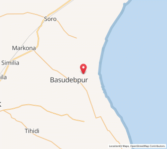 Map of Chudamani, Odisha