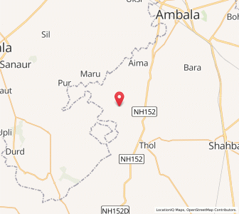 Map of Chugnan, Haryana