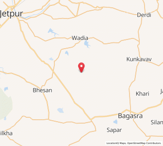 Map of Chura, Gujarat