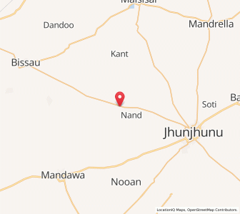 Map of Churela, Rajasthan