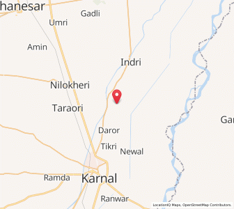 Map of Churni, Haryana