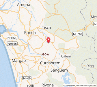 Map of Dabal, Goa