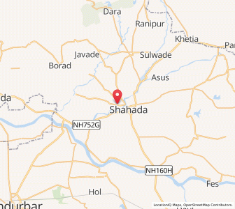 Map of Dabhadi, Maharashtra