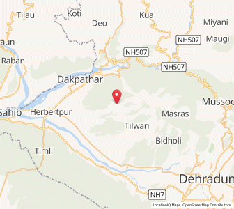 Map of Dabthala, Uttarakhand