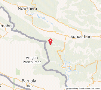 Map of Dadal, Kashmir