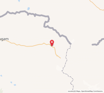 Map of Dadareli Chak, Kashmir