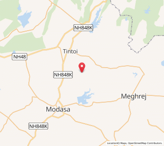 Map of Dadhalia, Gujarat