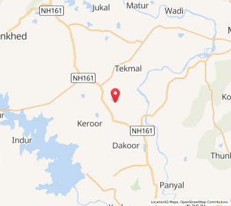Map of Dadiapalli, Andhra Pradesh