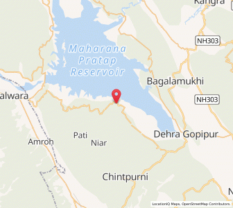 Map of Dado Siba, Himachal Pradesh