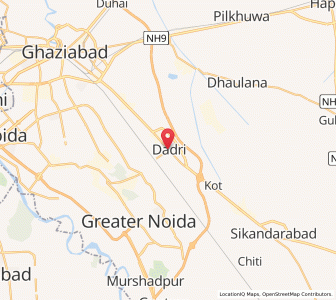Map of Dadri, Uttar Pradesh