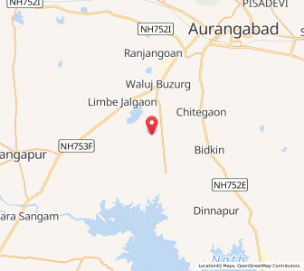 Map of Dahigaon, Maharashtra